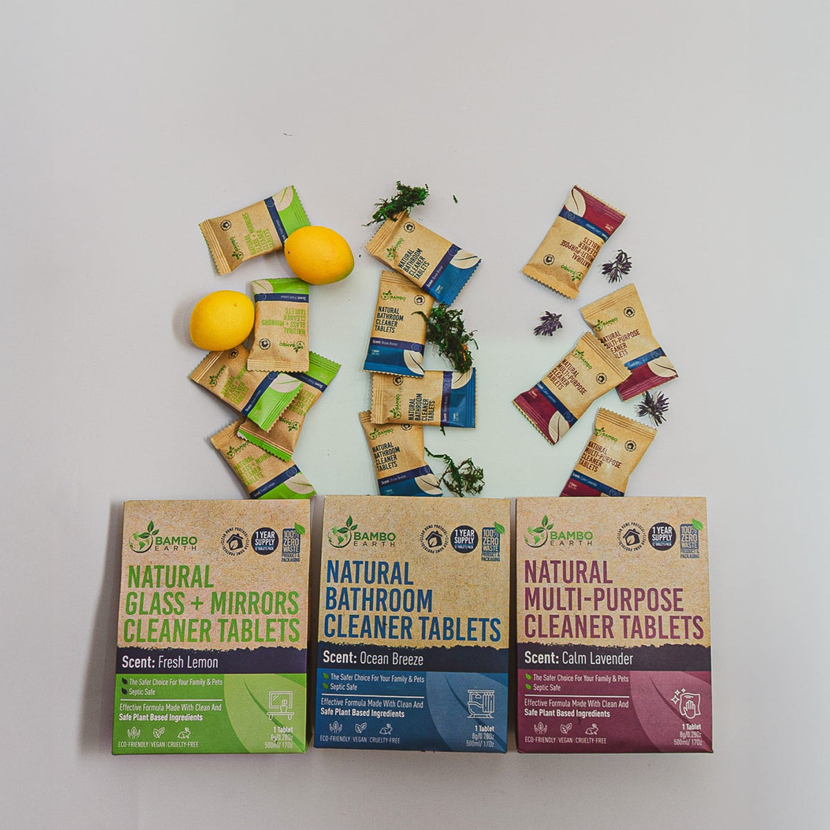 Natural Cleaning Tablets Set (BG)
