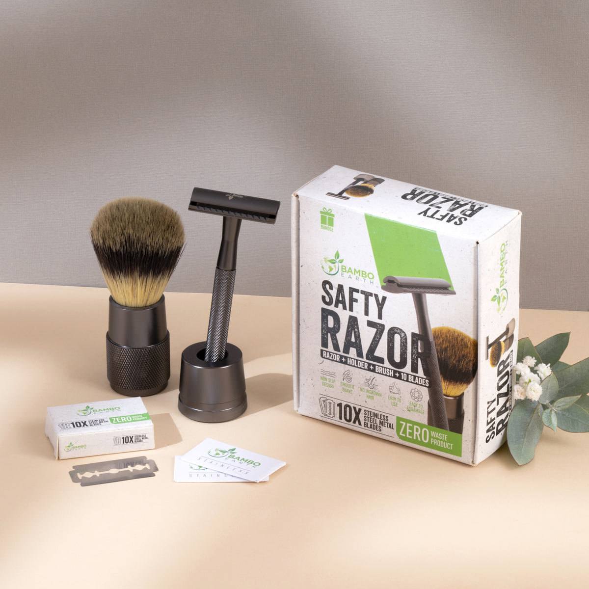 Safety Razor Black Bundle (BG)