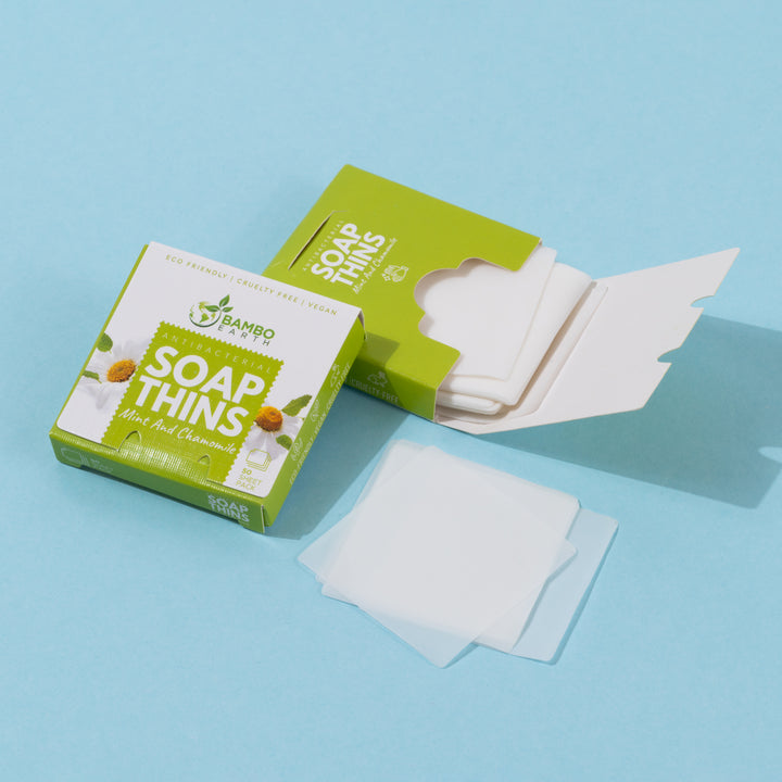 Soap Thins Mint & Chamomile - 50 Pack