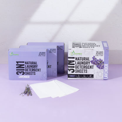 Clean Home Duo – Natural Laundry & Floor Cleaning Sheets 90 Pack Set (BG)
