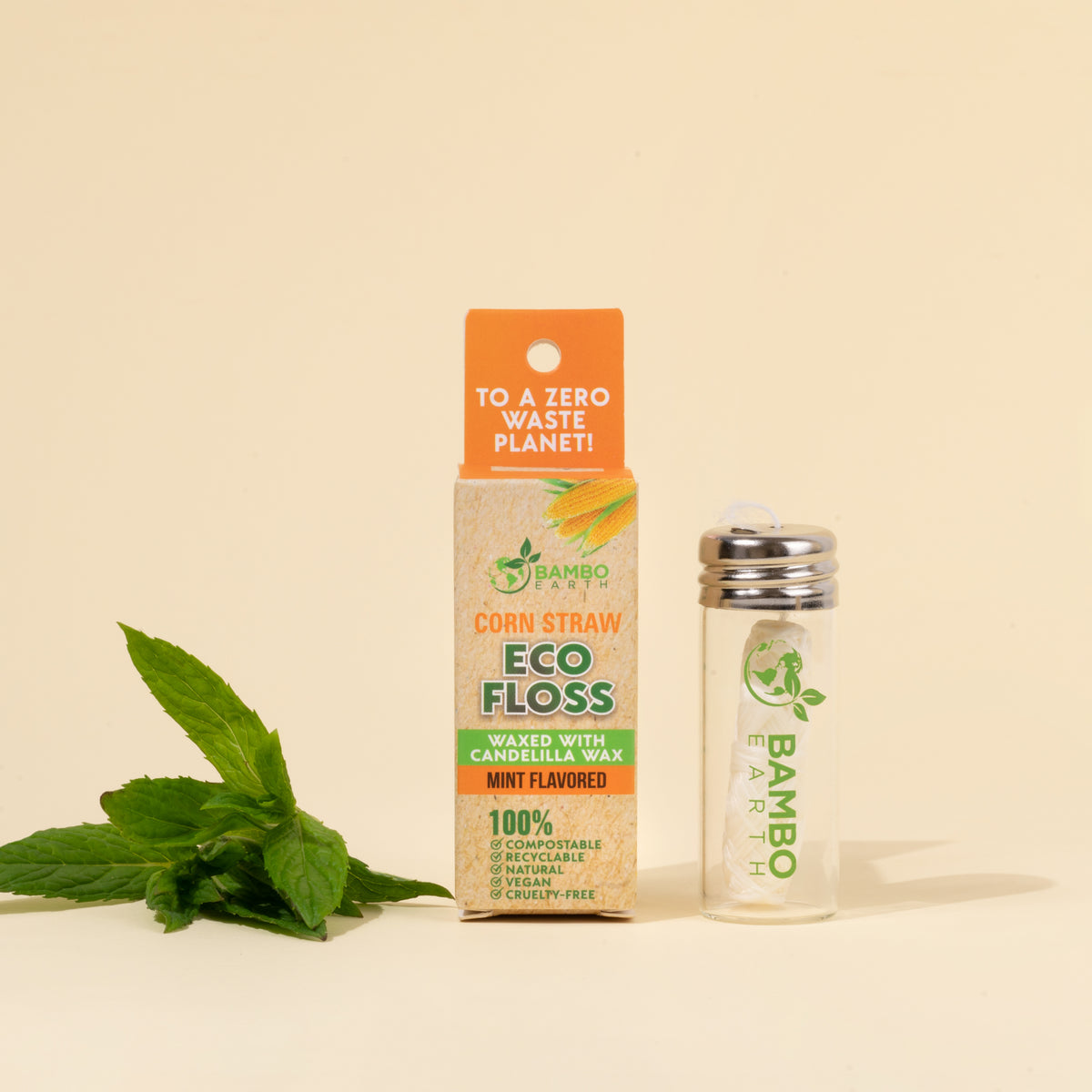 Corn Floss With Glass Jar (BG)
