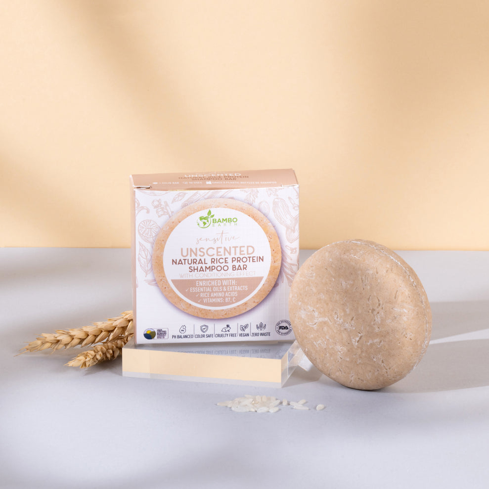 Rice Protein Shampoo Unscented (BG)